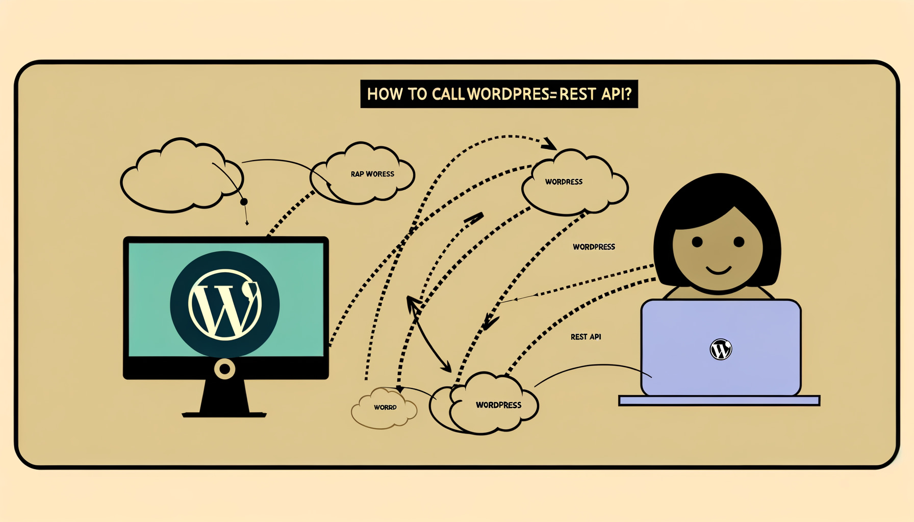 How to call WordPress rest API?